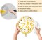 12 inches Yellow White Gold Confetti Balloons 60 Pack Pastel Yellow White Party Balloon for Sunflower Honeybee Theme Birthday Baby Shower Party Supplies